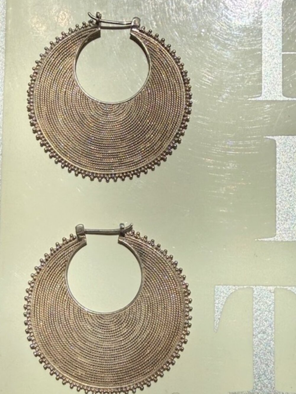 Silver Earrings
